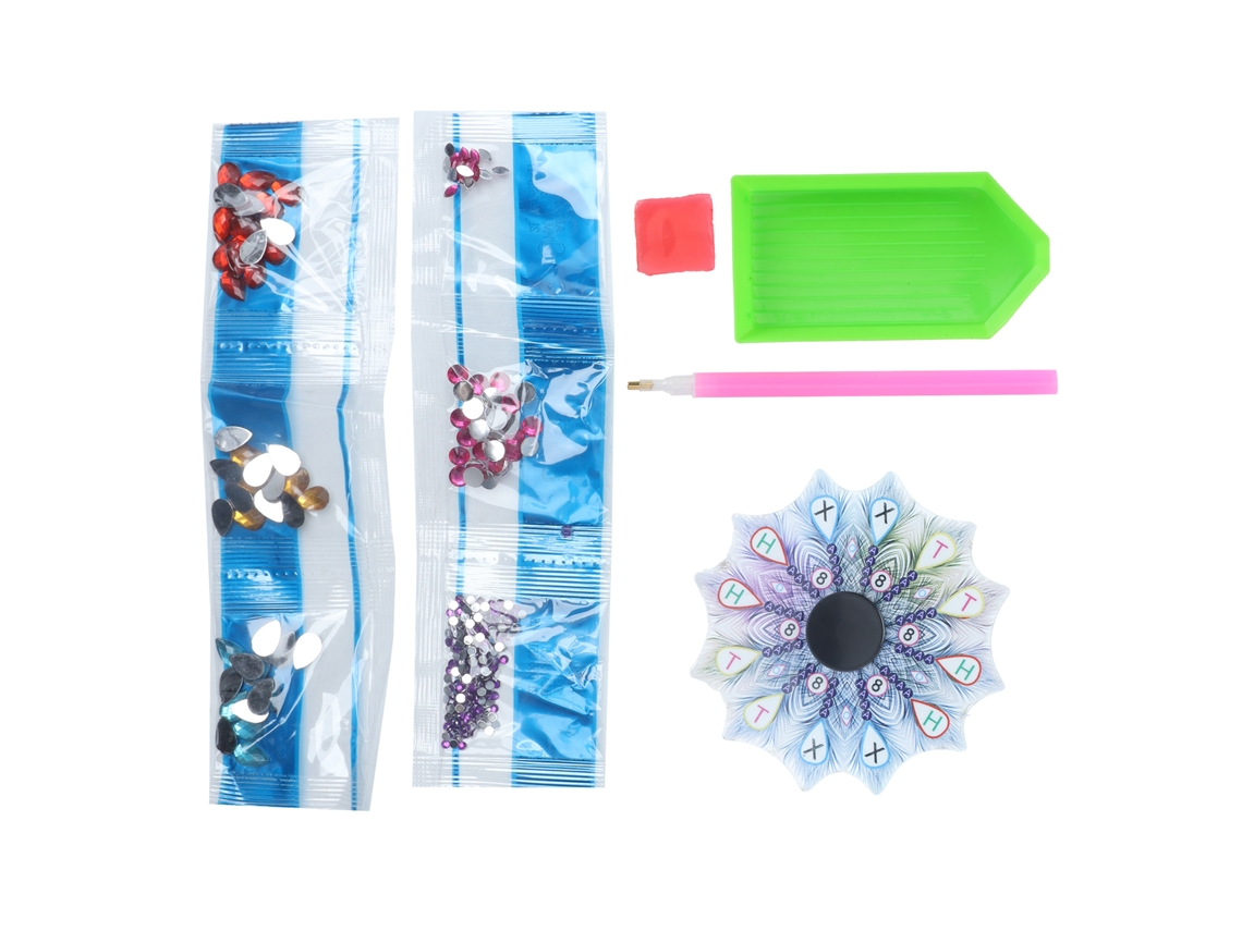 Kit De Manualidades Diy: Adorno De Pintura Con Diamantes De Imitación, Forma Especial Y Cristales Para Decoración.