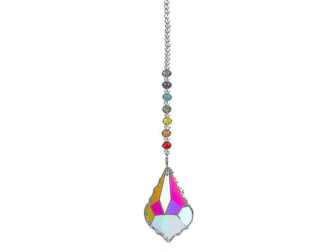 Colgante atrapasol de cristal - Adorno de prisma arcoíris para ventana, decoración del hogar y reflejo de la luz