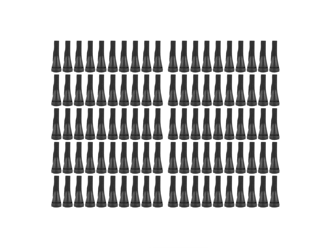 100 Cuchillas De Goma Para Recortar Dedos Para Aves De Corral, Pollos, Patos, Gansos, Negro