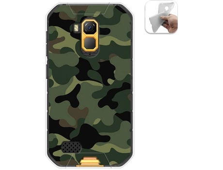 Carcasa Ulefone Armor X7 / X7 Pro TUMUNDOSMARTPHONE Camuflaje Multicolor