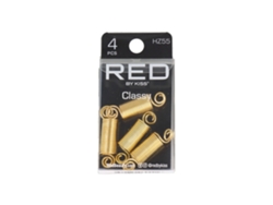 Amuleto de trenza Hz55 Beso rojo