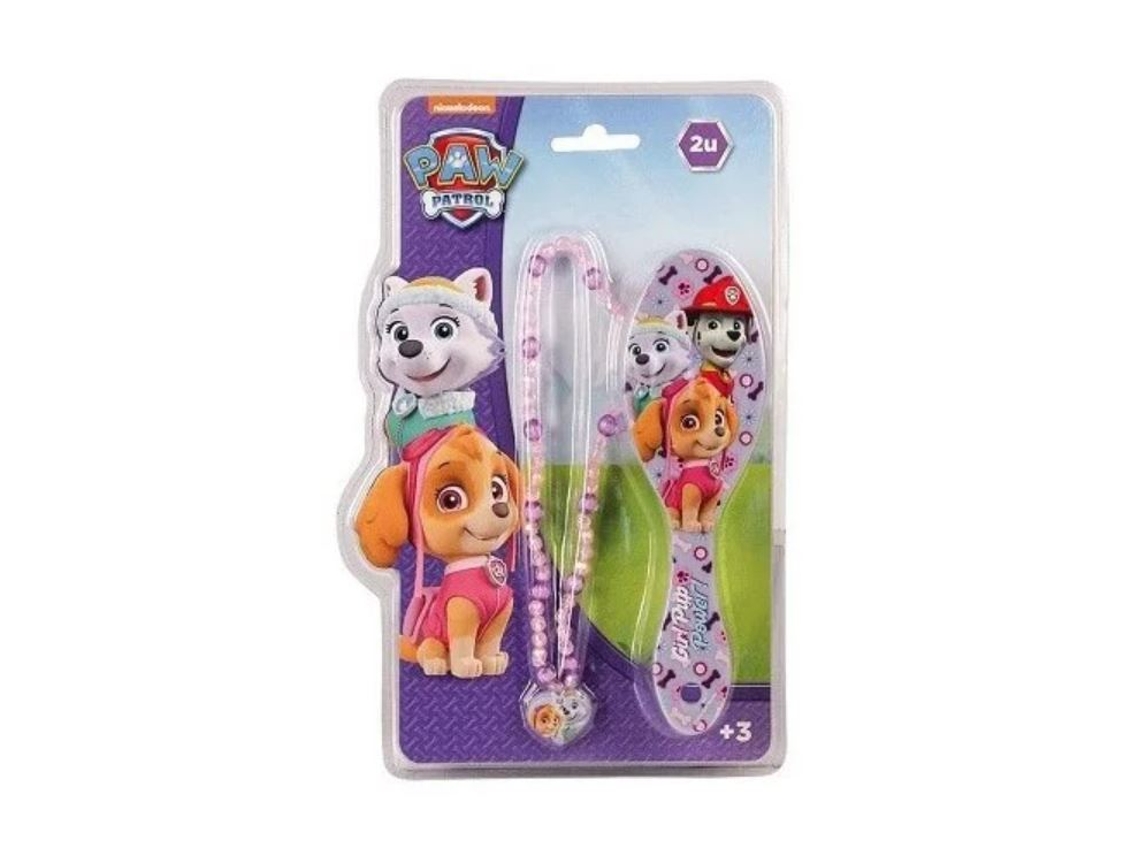 Conjunto Cepillo + Collar YOU LIKE IT Paw Patrol