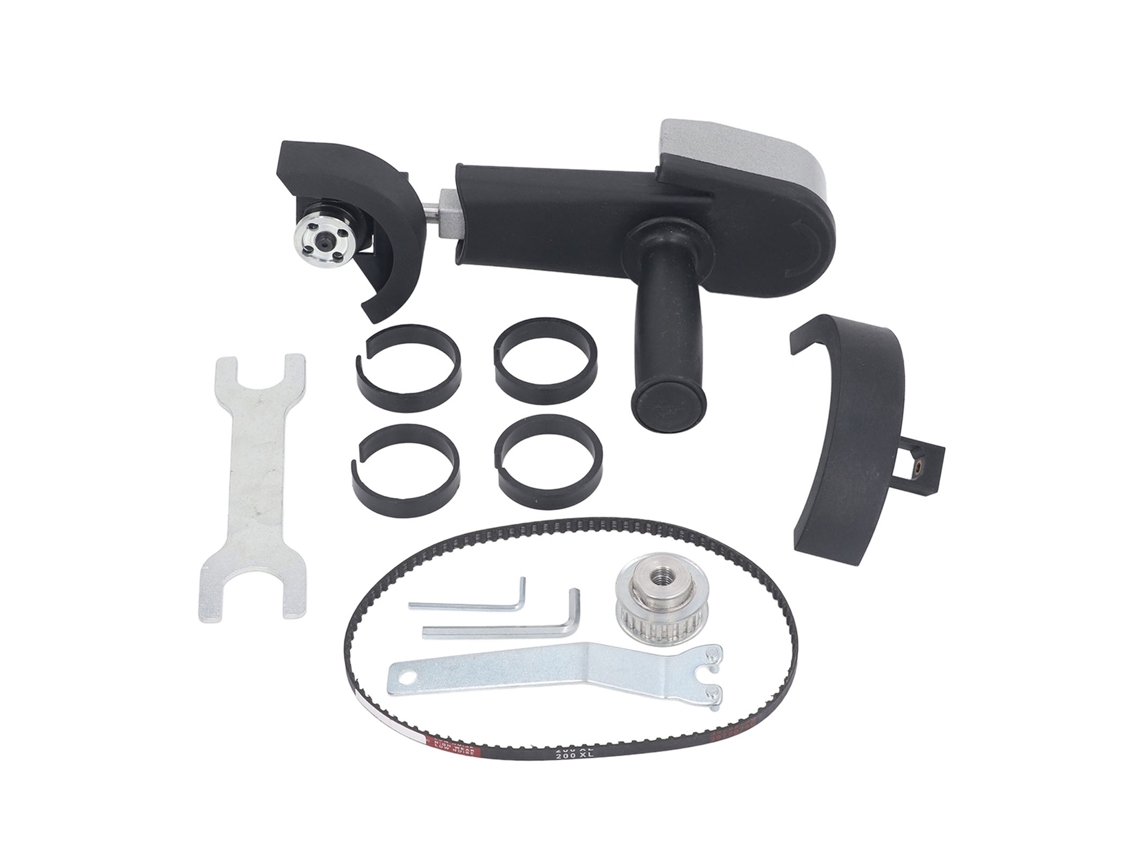 Adaptador De Conversión Para Pulidora Angular Multifuncional Para Carpintería Y Escultura Con Acero Aleado Y Abs.