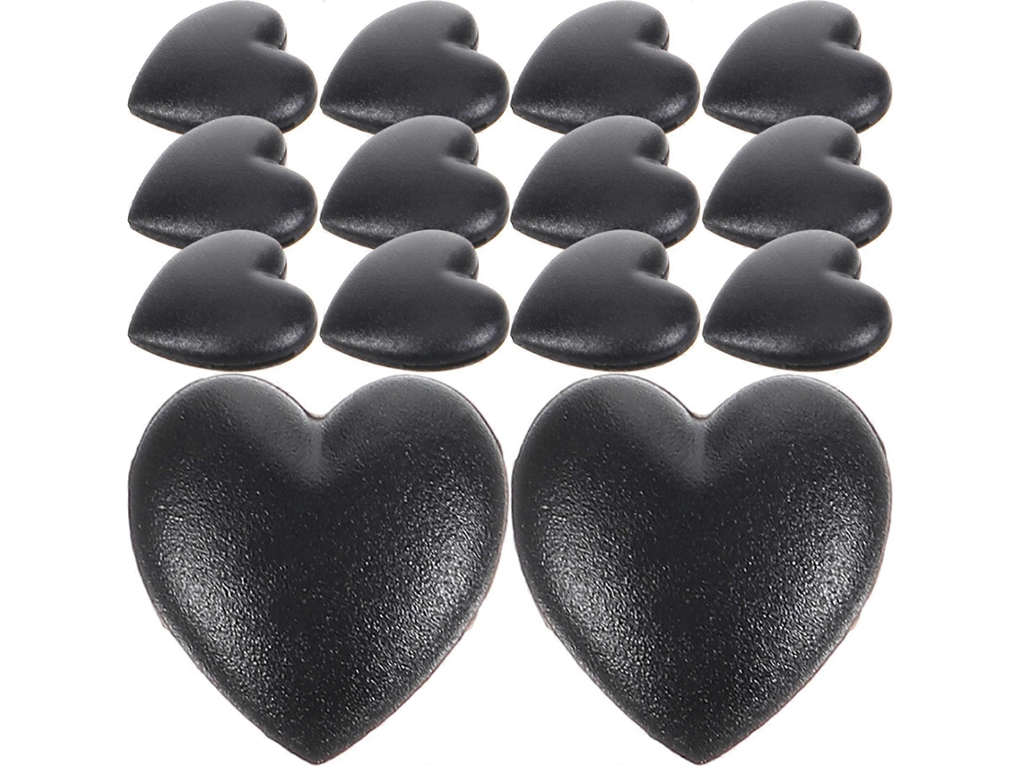 20 piezas de ganchos para la oreja con forma de corazón para gafas, antideslizantes, Rosewell