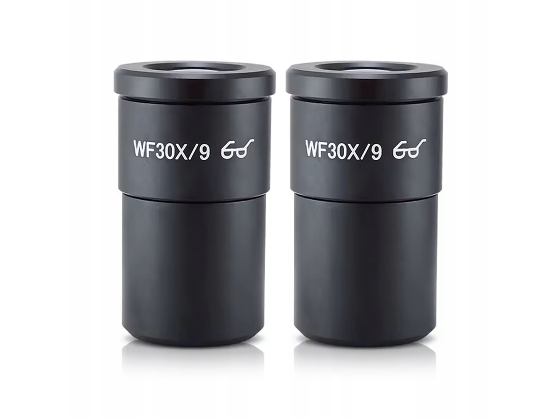 Oculares para microscopio WF30X/9 – Aumento de 30x | Campo de visión de 9 mm | Ajuste dióptrico