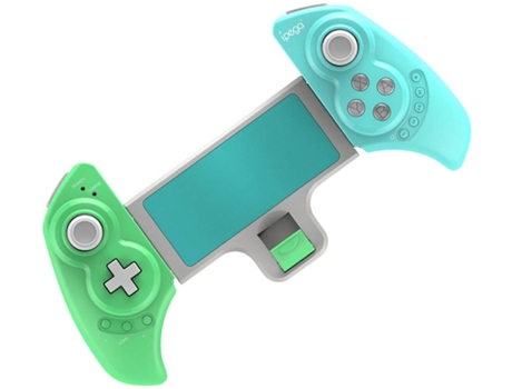 Enkers sem fio telescópico bt controlador de jogo joystick de controle remoto recarregável com função de vibração giroscópio de 6 eixos(ver
