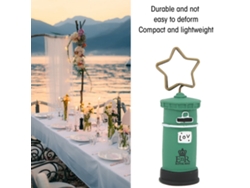 Soporte Para Números De Mesa De Resina Y Hierro, Clip Para Tarjetas Para Fiestas, Bodas Y Oficinas.
