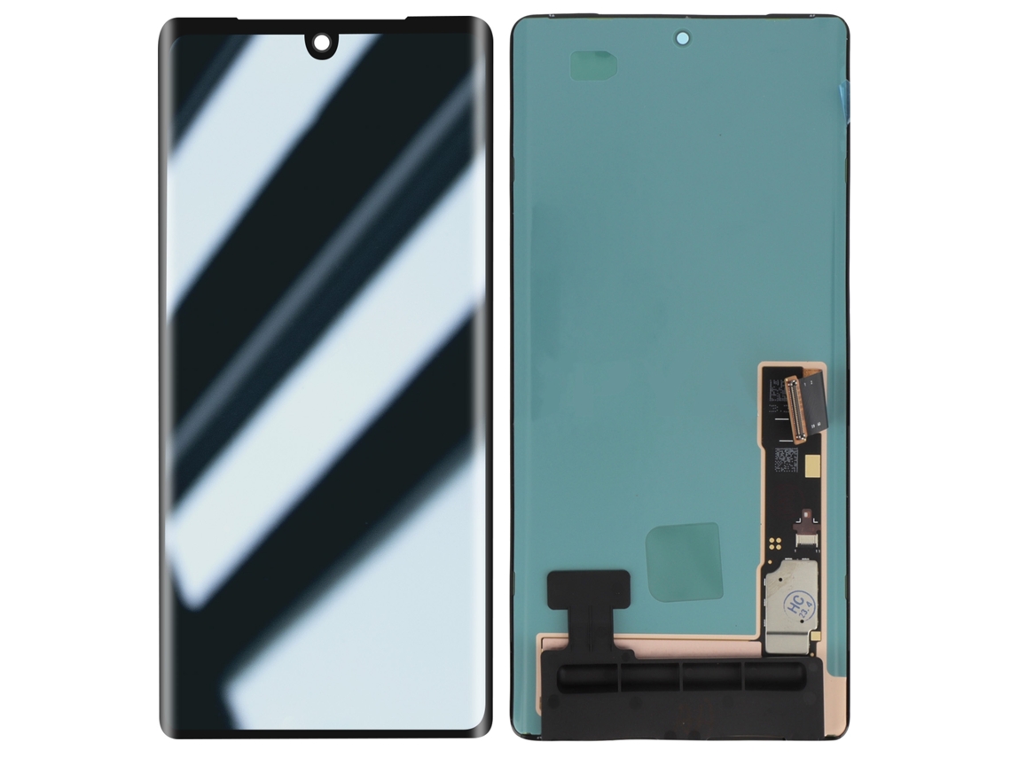 Clappio Bloque completo para Google Pixel 7 Pro, pantalla LCD y cristal táctil Negro