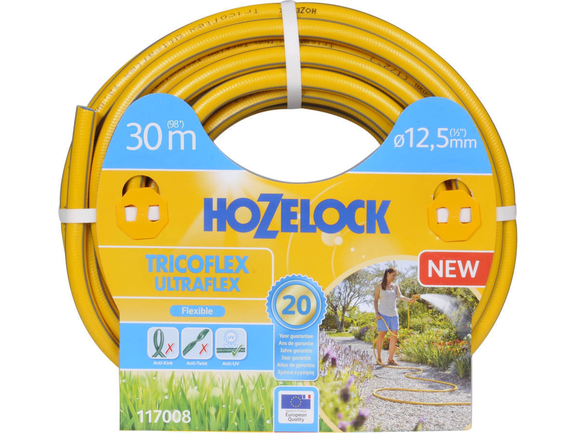 Hozelock Manguera de riego Tricoflex Ultraflex 30 m