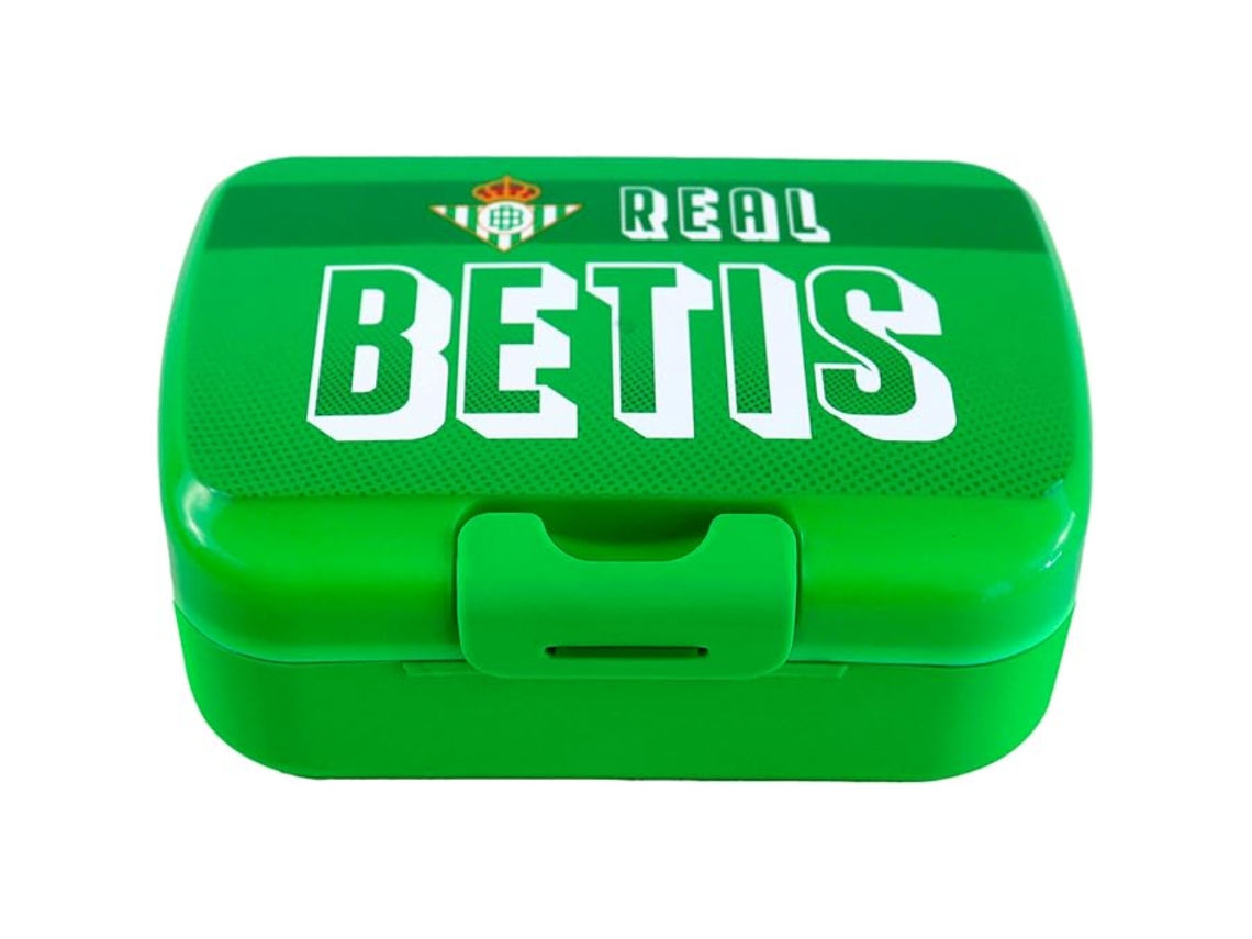 Sandwichera Real Betis verde con rayas horizontales 82195