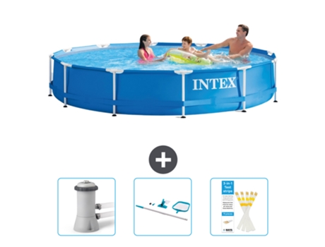 Piscina Tubular INTEX 28210NP-CB82 (6503 L - 366x76cm)