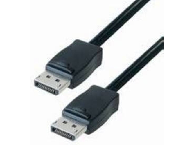 Cable de Datos ALCASA (DisplayPort - 2 m - Negro)