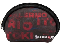 Monedero LA CASA DE PAPEL Cities Oval (Rojo - 9x11.5x4.5cm)