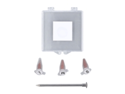 Conjunto De Pad De Soldadura De Cobre 3 Tamaños Para Guarniciones 0.03 A 0.8mm Alta Conductividad