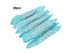 2026-20 Piezas/Bolsa Gancho mágico de plástico para rizomas, herramienta manual para peinado DIY