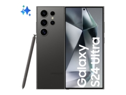 Smartphone SAMSUNG Galaxy S24 Ultra (Titanio - 12 GB RAM - 6,8" - Enchufe EU - 256 GB)