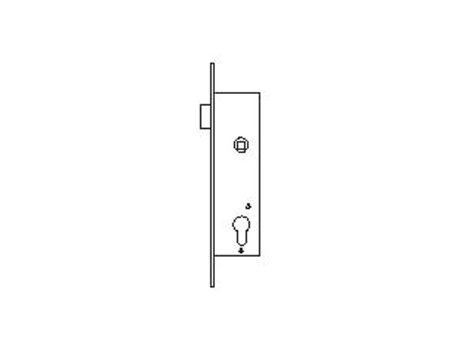 Cerradura Puerta Metalica Serie 2210 TESA