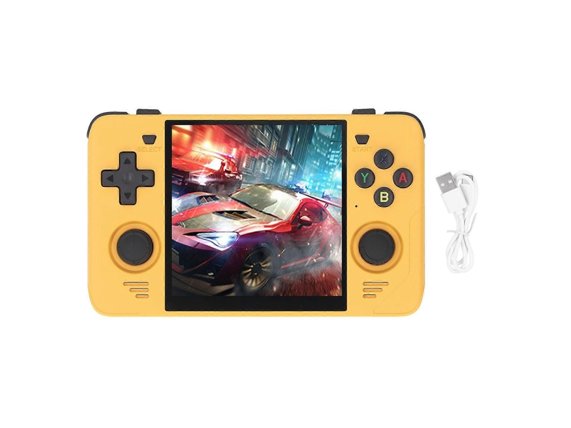 Consola De Juegos Portátil Con Pantalla Ips De 4 Pulgadas Lpddr4, 1 Gb, Consola De Videojuegos Retro Portátil Con Joystick 3d