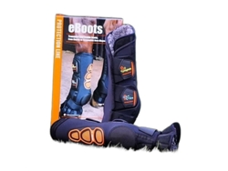Botas de Proteción para Caballos para Equitación EQUICK Unisexo (M - Multicolor)