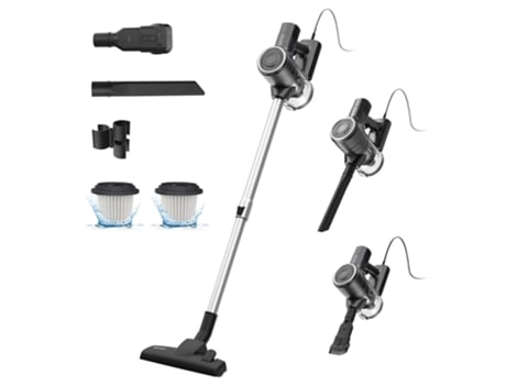 Aspirador con Cable VACTIDY C6 18kPa 800ml Caja de Polvo 7m Cable 600W Motor Filtro HEPA Antisobrecalentamiento/Antiescaldado