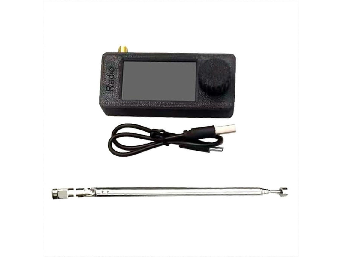 Si4732 Lsb Usb Am Fm Fm / Am Rádio 1,9 Polegadas Ips Tela Mini Rádio De Bolso Com Antena Rádio Portátil
