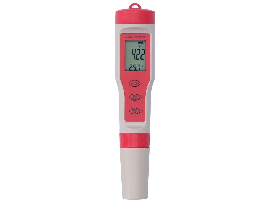 2026 Store-tester De Calidad De Agua Multifuncional 4 En 1 Ph/tds/ec/temp Para Suministros Agrícolas