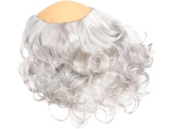 Peluca blanca calva, ligera y cómoda, accesorio para disfraces de cosplay para adultos.