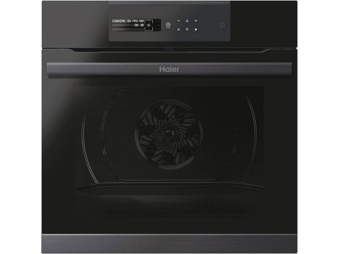 Horno HAIER HWO60SM5B9BH (70 L - 59.5 cm - Pirolítico - Negro)