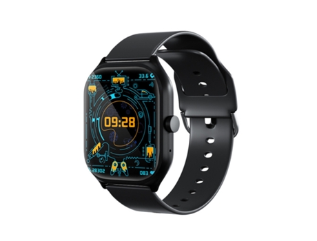 SHAH ARPAN A59 Reloj inteligente Bluetooth Llamada 2.0 Frecuencia cardíaca Presión arterial Oxígeno en sangre Monitoreo de la salud, Negro