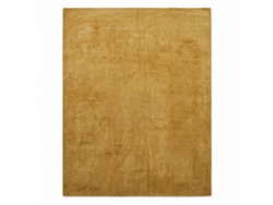 Rugura - Alfombra Lavable Y Antideslizante De Salón O Habitación, Lisa, De Pelo Corto, Suave, 100x200cm, Mostaza