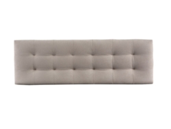 Cabecero Tapizado VERSALLES para Cama 135 ado Microfibra AquaClean Beige ( 145 x 50 x 7 cm)