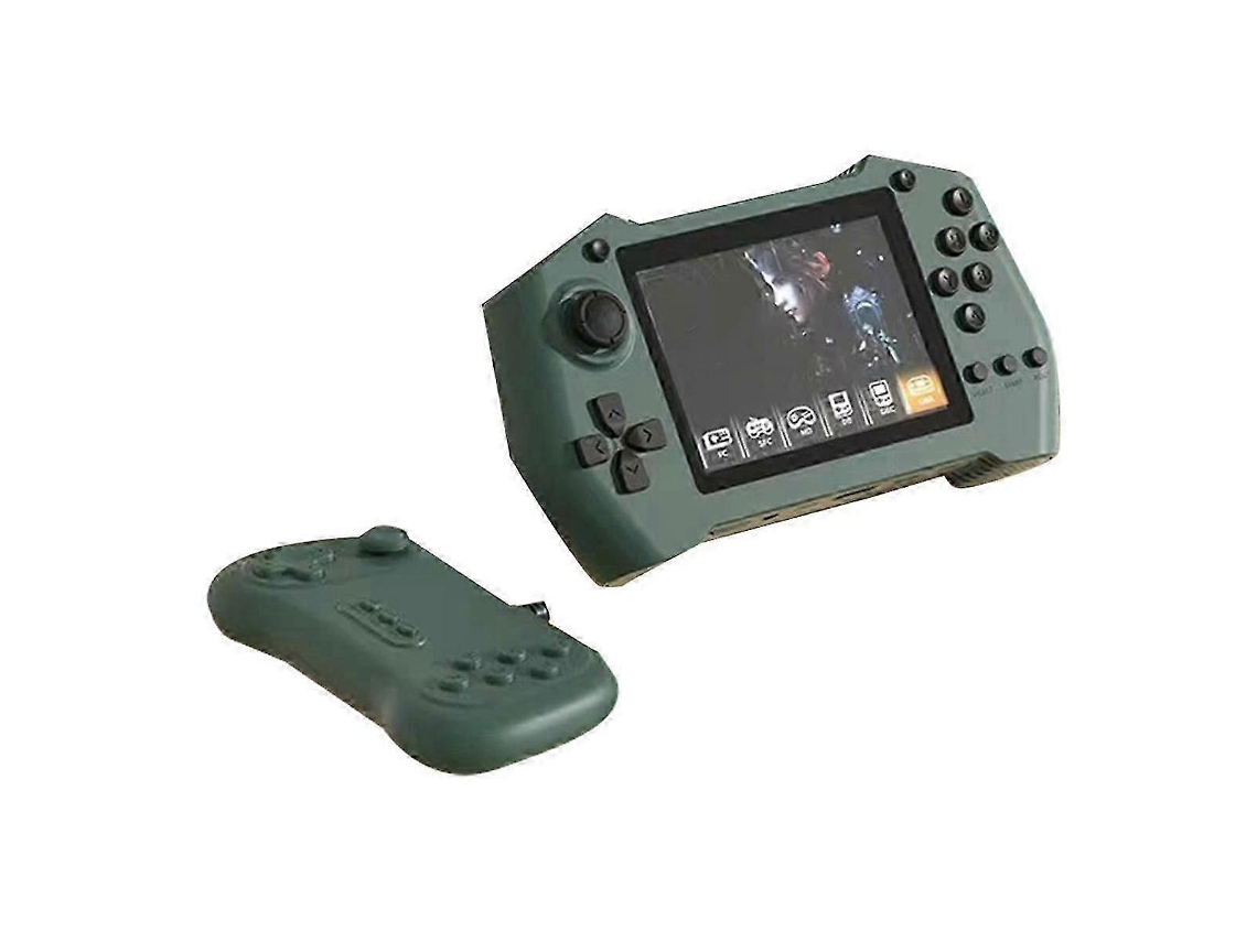 Consola De Juegos Retro Dy14 Con Mango, 32 Gb, 10 000 Juegos, Portátil, Compatible Con Dos Jugadores, Batería Externa De 10 000 Mah