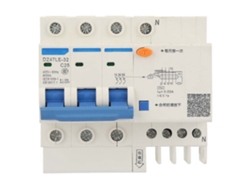 Dz47le-32 3p+n 400v 25a C25 Interruptor Automático De Corriente Residual Con Protección Contra Fugas