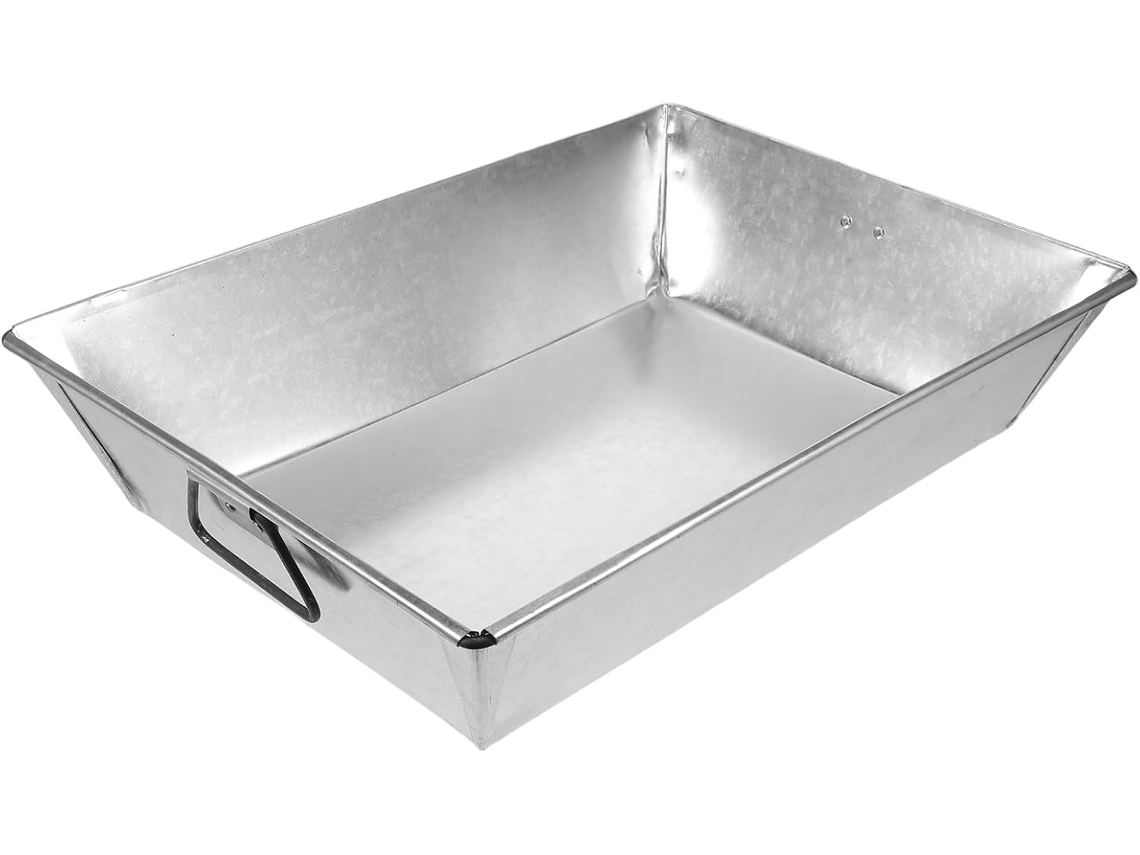 Contenedor De Cenizas De Hierro Inoomp Para Estufas De Leña, Cuenco Rectangular Para Chimenea Que Sirve Como Recolector