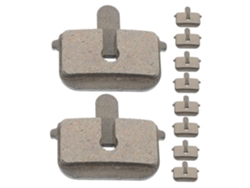 5 Pares De Pastillas De Freno De Disco Eléctricas Y Semimetálicas, Juego Compatible Con Varias Bicicletas De Montaña.