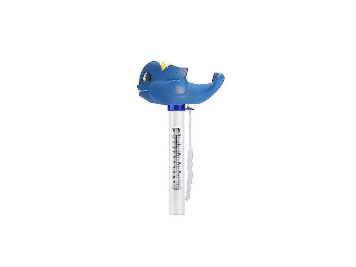 Termómetro flotante para piscina, color azul, 1 unidad GOKOCO