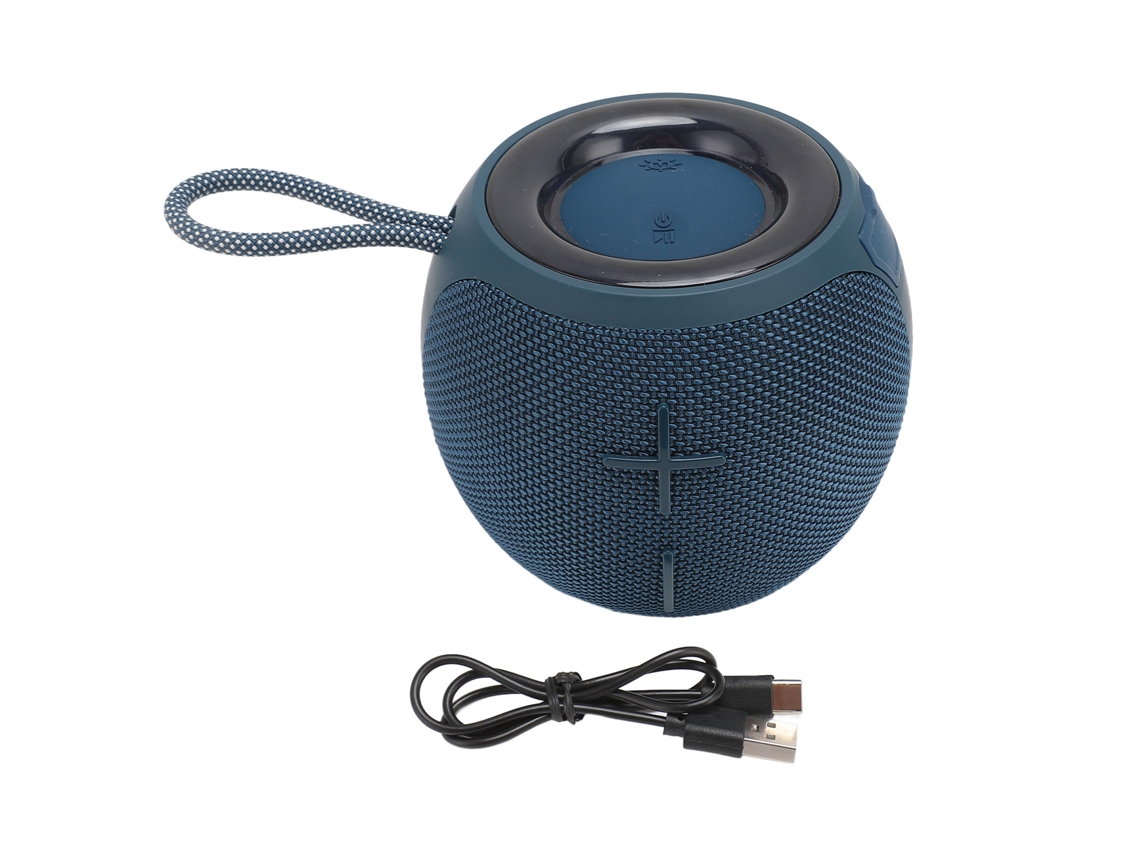 Altavoz Bluetooth Ipx4 Impermeable Estéreo Inalámbrico 15w Azul Bt 5.3 Portátil Al Aire Libre