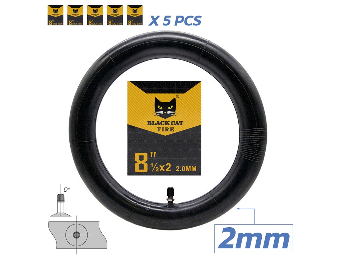 Cámara Premium 2.0mm Grosor 8,5x2(156) Vr - 5uds [black Cat]