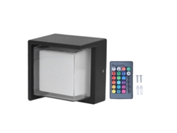 2026-luz De Pared Rgb Exterior Impermeable 5w Led Acrílico Con Control Remoto Para Escaleras Y Baños