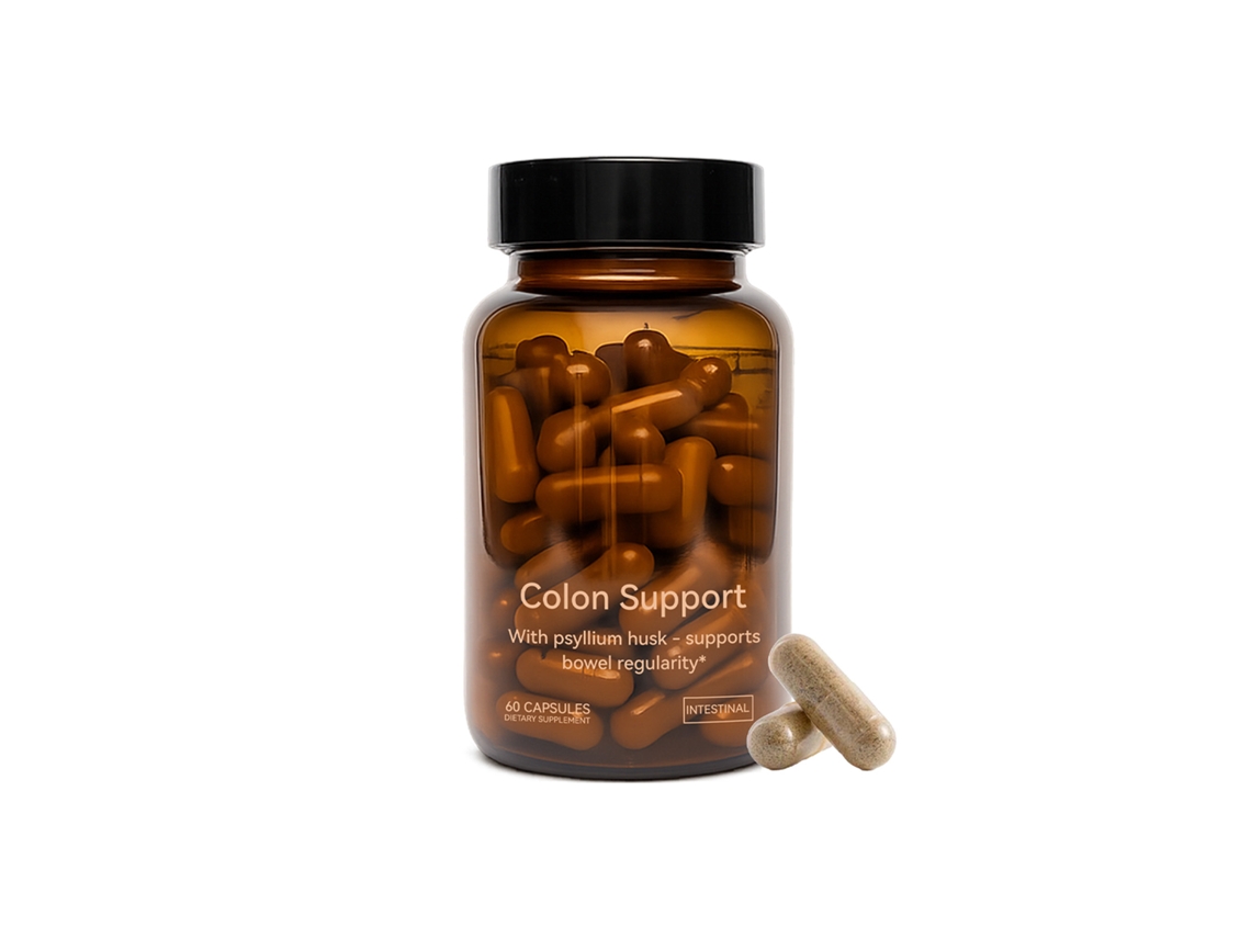 Cápsulas Amz para el cuidado intestinal suave