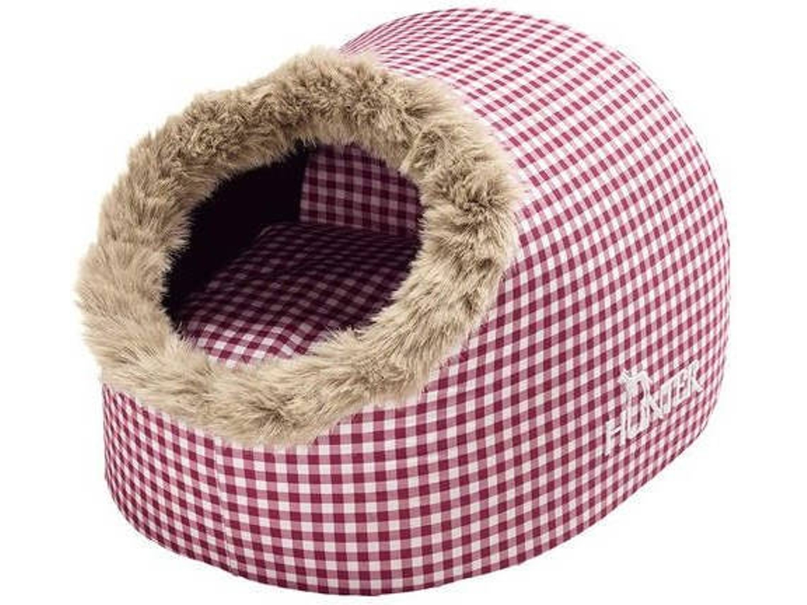 Cama para Perros y Gatos HUNTER Astana (Rojo y - 38x40x27 cm - Algodón)