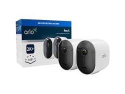 Pack de 2 cámaras Arlo Pro 5 para exterior con batería y visión nocturna