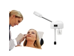 Vaporizador facial, 750 W de potencia, altura ajustable, vaporización iónica.