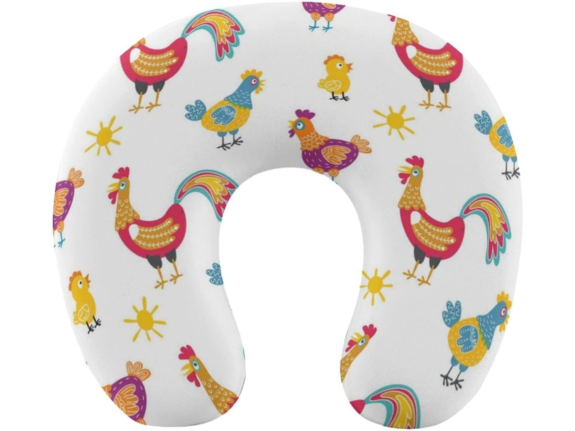 Almohada Viaje Cuello – Espuma Viscoelástica Viscoelástica Fácil Relajación Cómodos Familia.brfácil