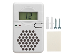 Detector De Monóxido De Carbono Con Alarma Sonora Y Luz Led, Monitor De Calidad Del Aire Interior Para El Hogar.