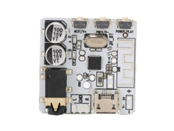 Placa Receptora Bluetooth 5.0 Amplificador Estéreo Estável Com Controle Por Botão Para Diy Branco