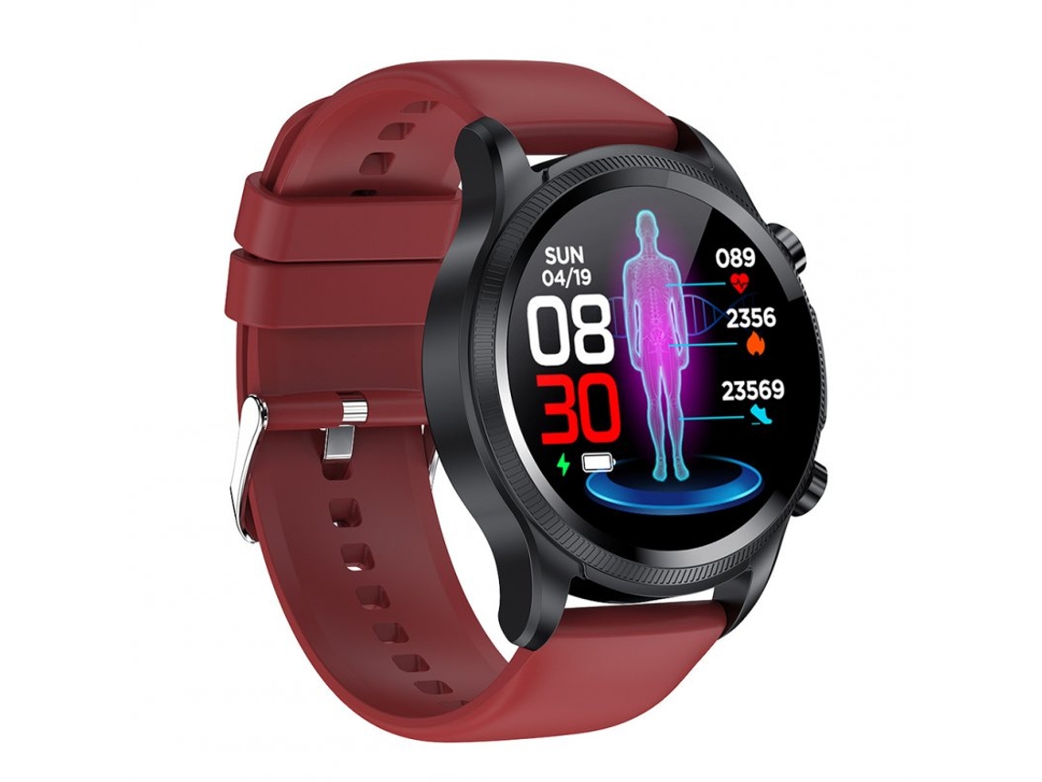 Smartwatch E400 Glucosa en sangre no invasiva Ecg Monitoreo de
