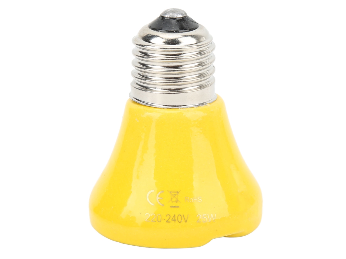 Mini Lámpara De Calor Cerámica Infrarroja Para Reptiles Y Anfibios 220v-240v E27