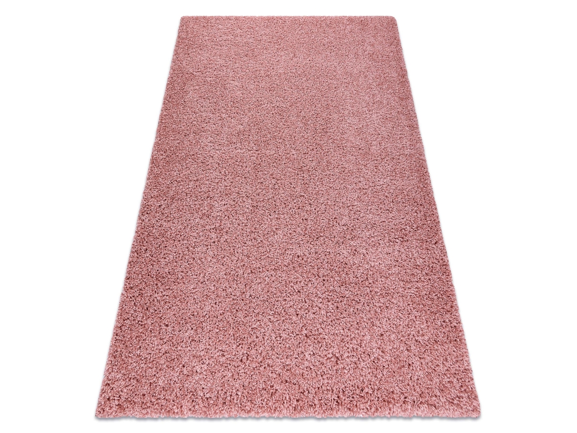 Alfombra Soffi Shaggy 5cm Rosado