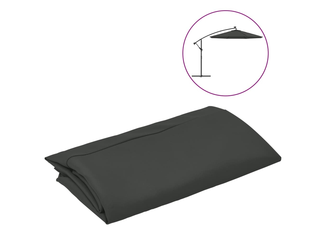 Parte superior sombrilla VIDAXL (300 × 300 cm)